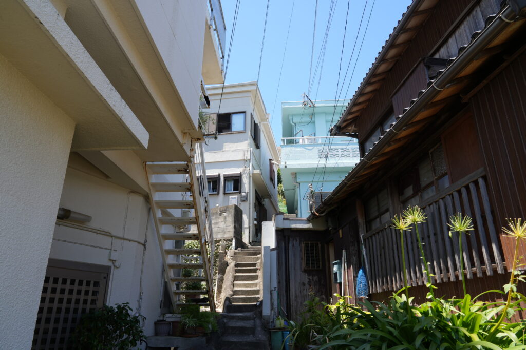 雑賀崎の階段